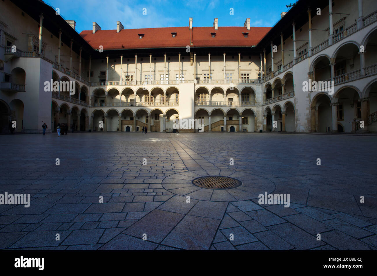 Wawel Royal Castle Krakow Poland Stock Photo