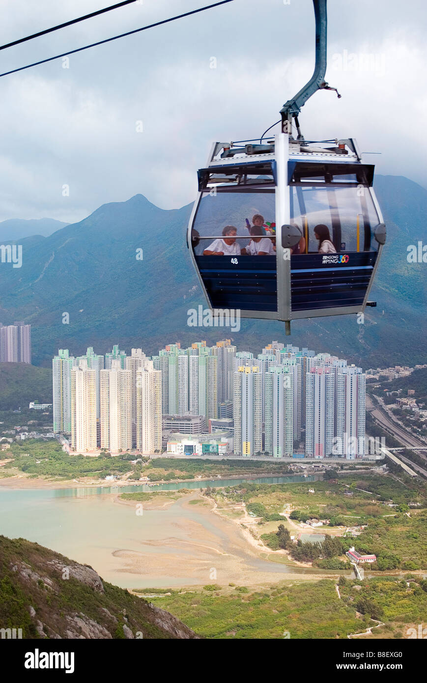 Asia, China, Hong Kong, Lantau Island.