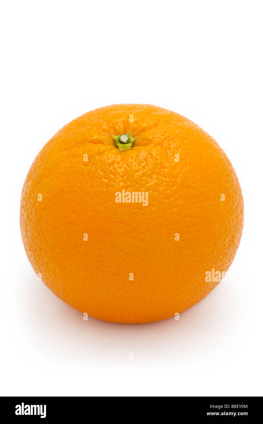 Whole Orange Stock Photo