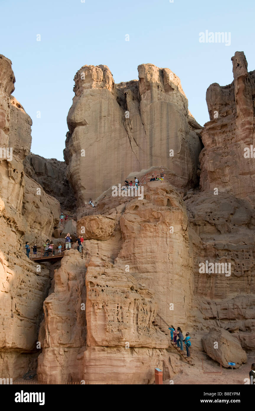 Israel Negev Timna Valley Solomon s Pillars Stock Photo Alamy
