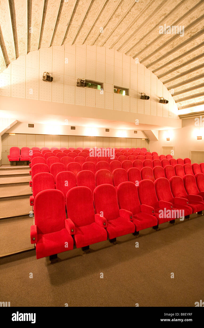 Empty Small Cinema Auditorium Stock Photo 22456771 Alamy