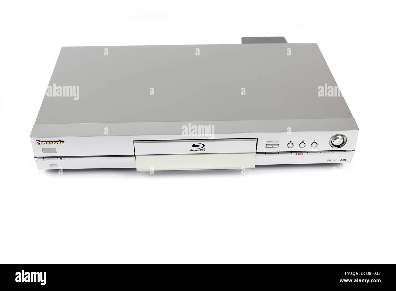 A DVD Blu Ray Digital TV Recorder against a white background Stock Photo