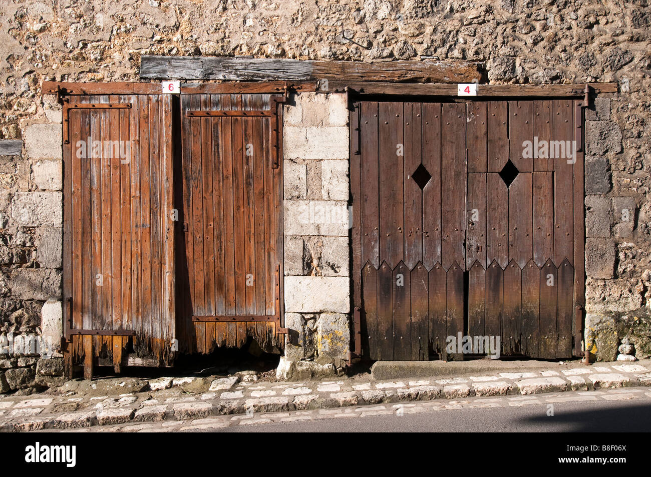 Double Doors Wood High Resolution Stock Photography and Images - Alamy