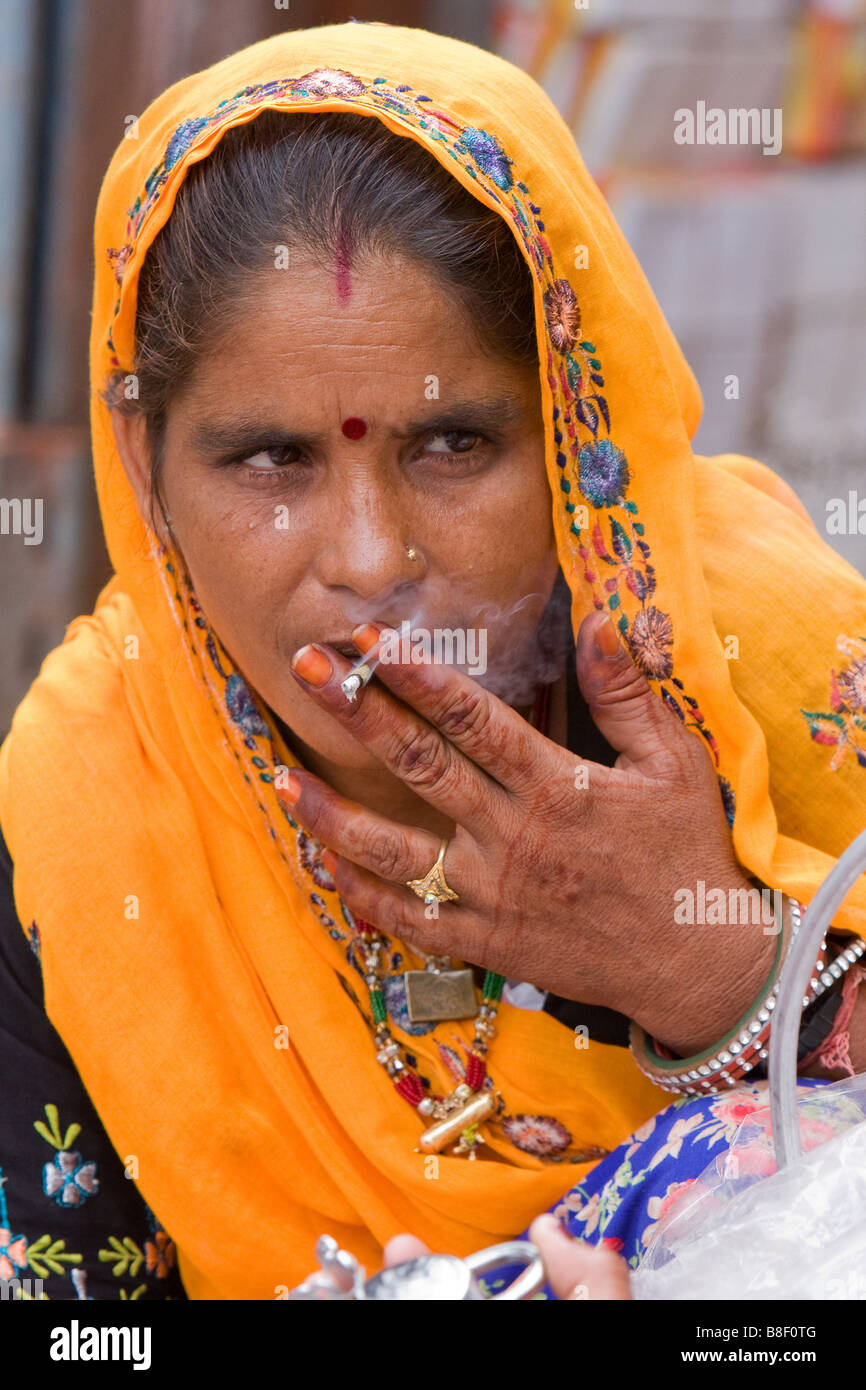 One indian lady smoking hires stock photography and images Alamy