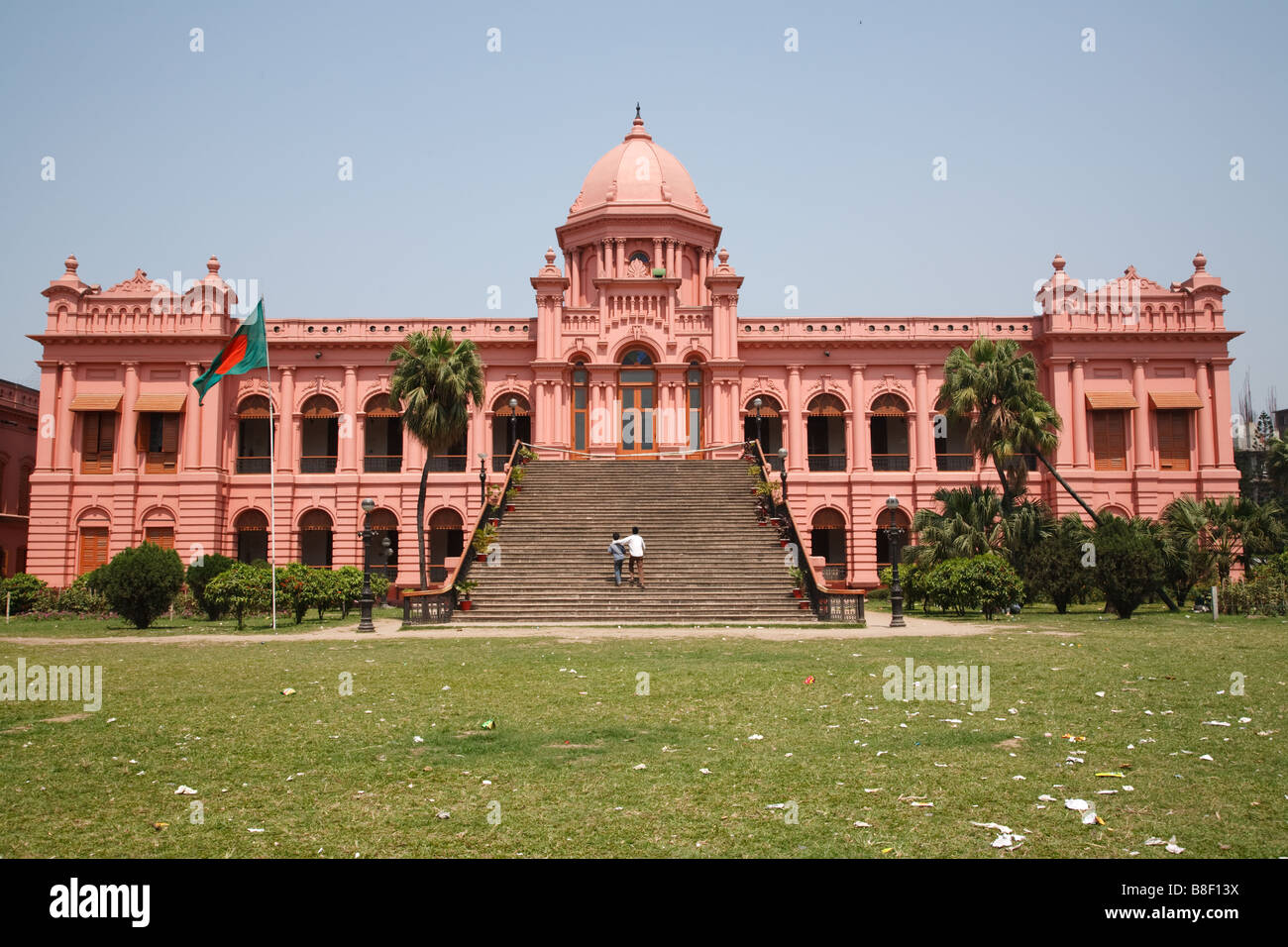 Ahsan Manzil Pink Palace in Sadarghat district in Dhaka, Bangladesh Stock Photo