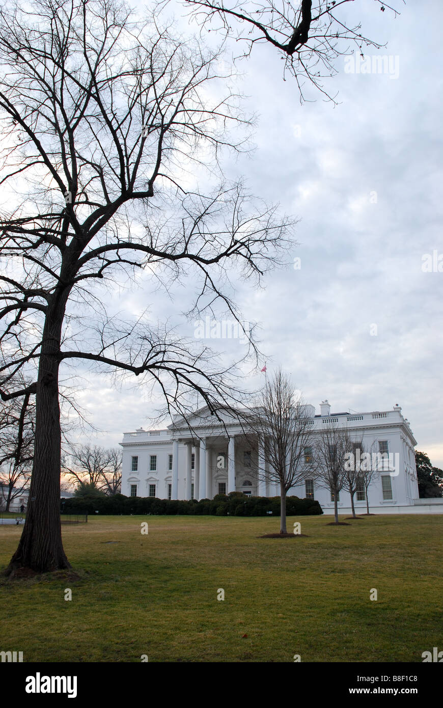 The north side of the White House Stock Photo - Alamy