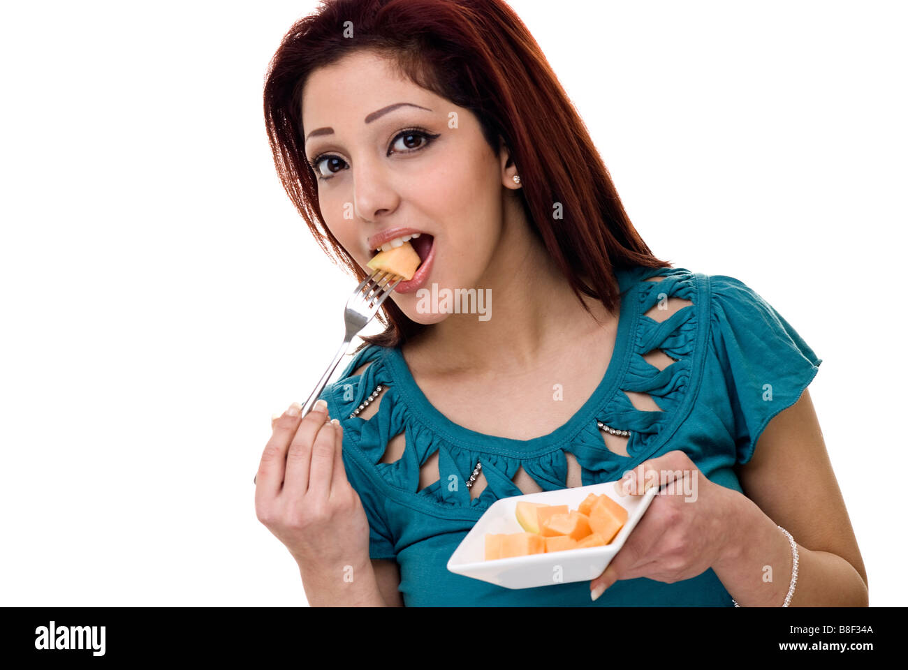 Melon Munching stock image. Image of eating, licking, amusing - 8013381