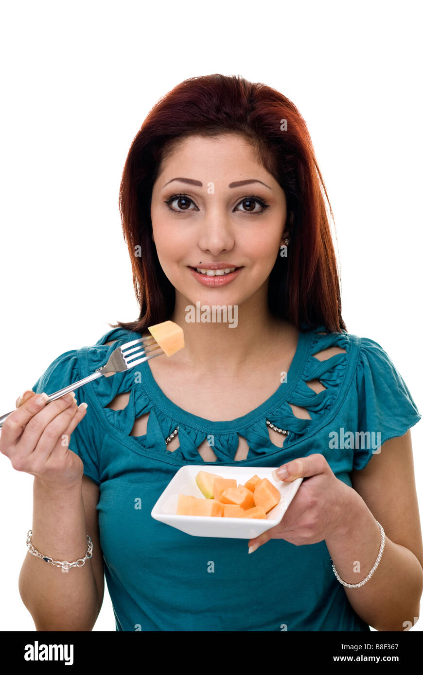 Melon Munching stock image. Image of eating, licking, amusing - 8013381