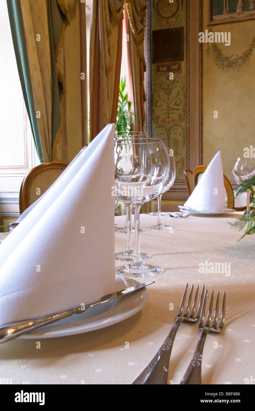 Poland Cracow Wierzynek restaurant oldest restaurant in town serving kings and VIP s Stock Photo
