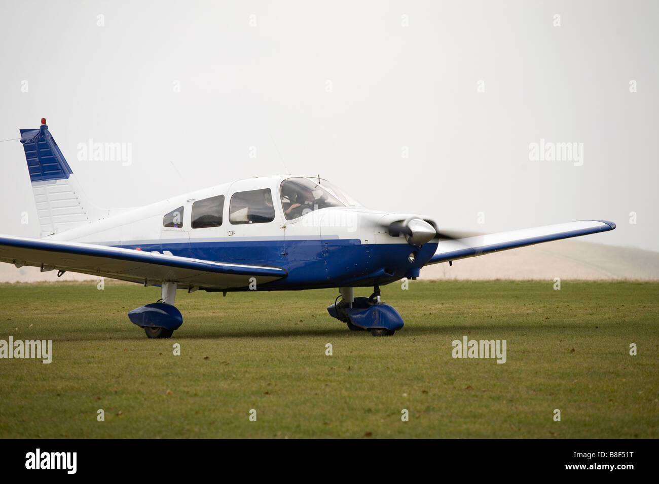 Aircraft Airplane Flying Lessons Plane Pre-flight Stock Photo