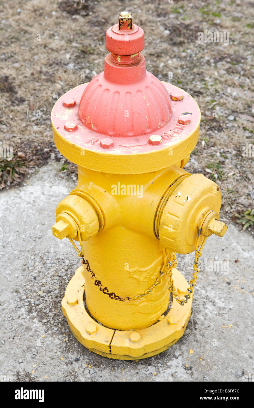 Yellow water hydrant hires stock photography and images Alamy
