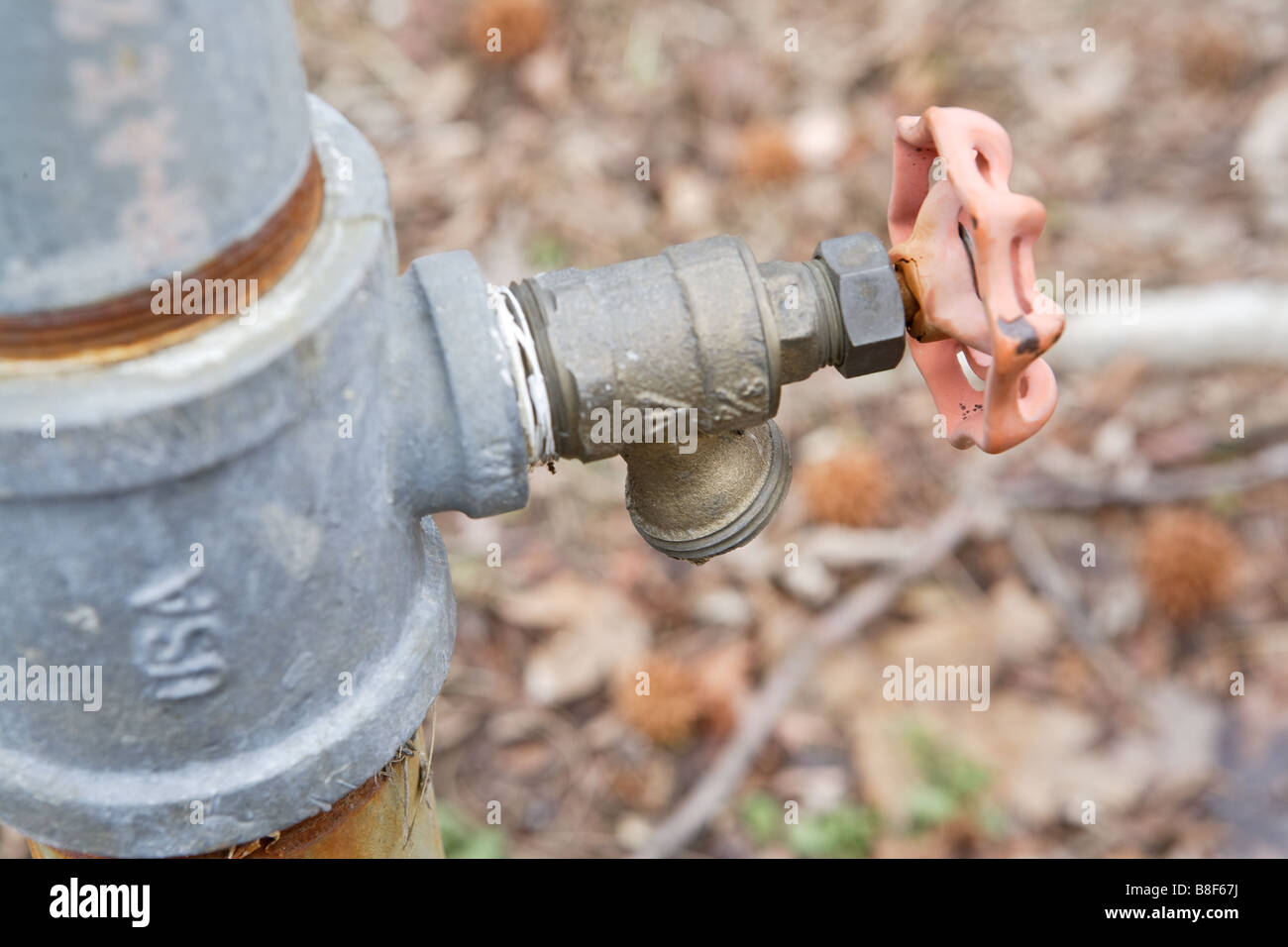 Water faucet Stock Photo