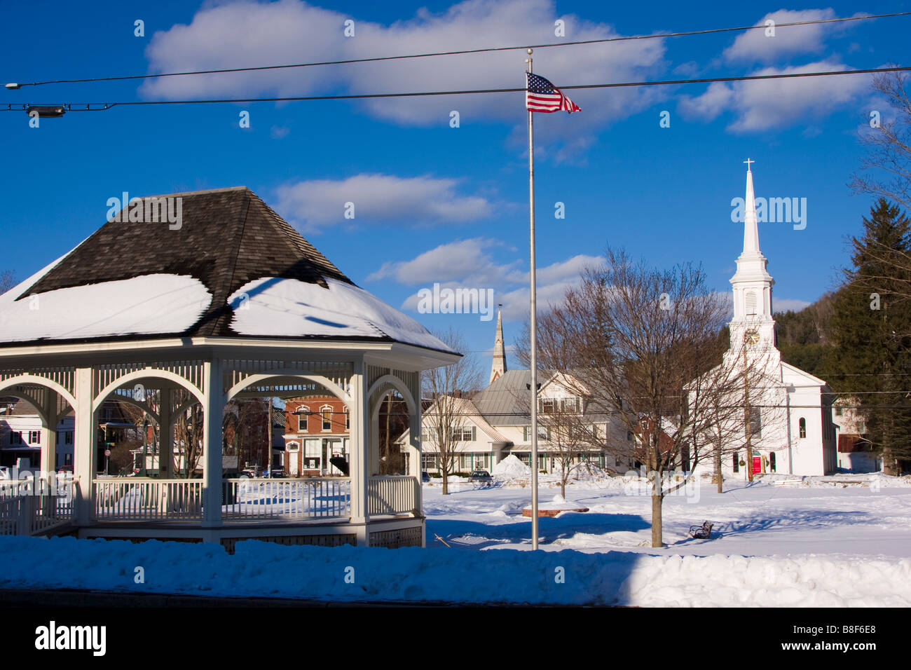 Town common vermont hires stock photography and images Alamy