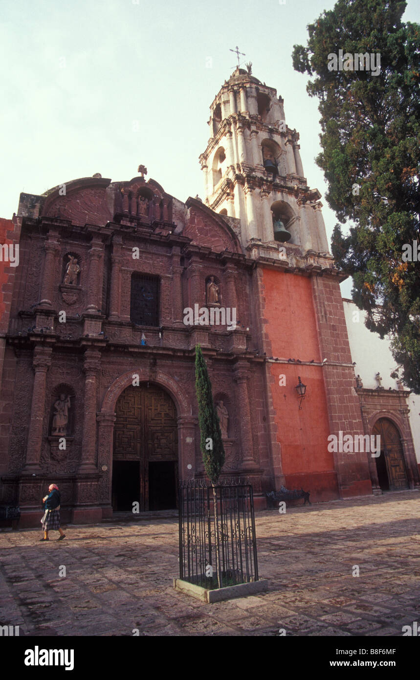 The Oratorio de San Felipe Neri church in San Miguel de Allende
