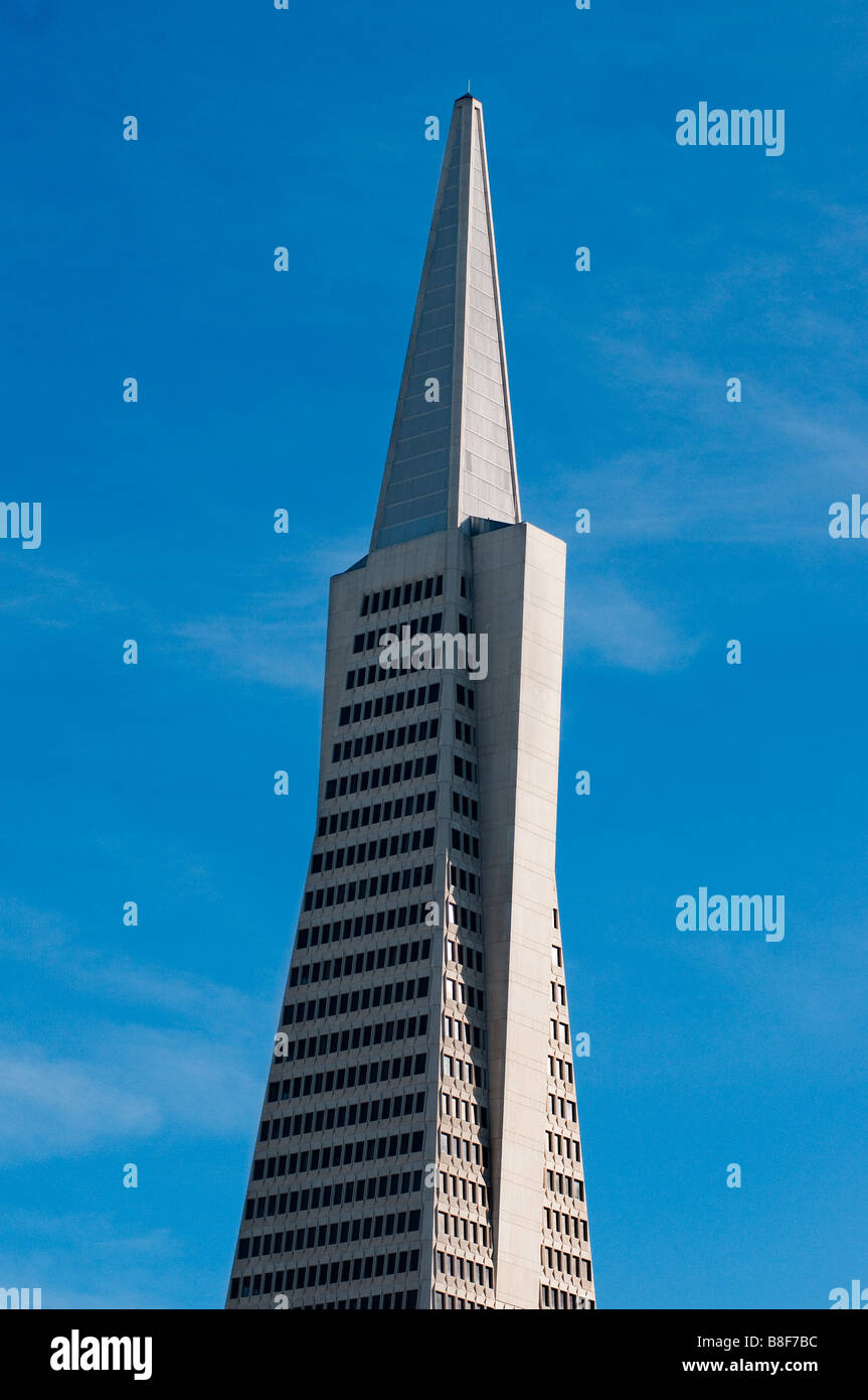 The Transamerica building in San Francisco. Stock Photo