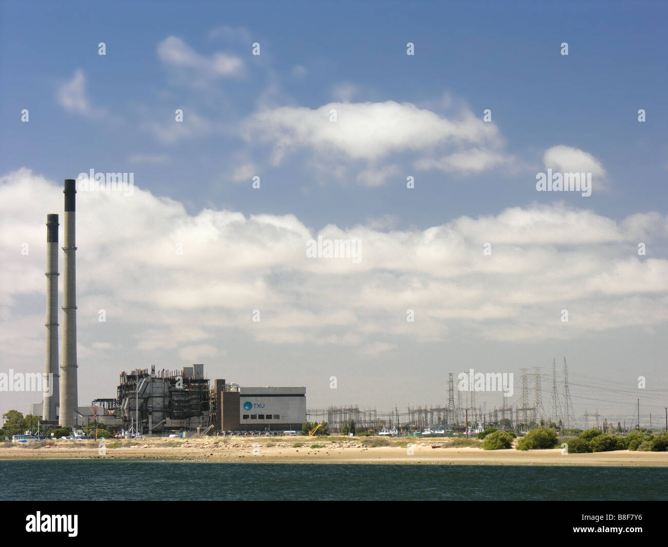 Gas fired electricity power station at Port River Torrens Island