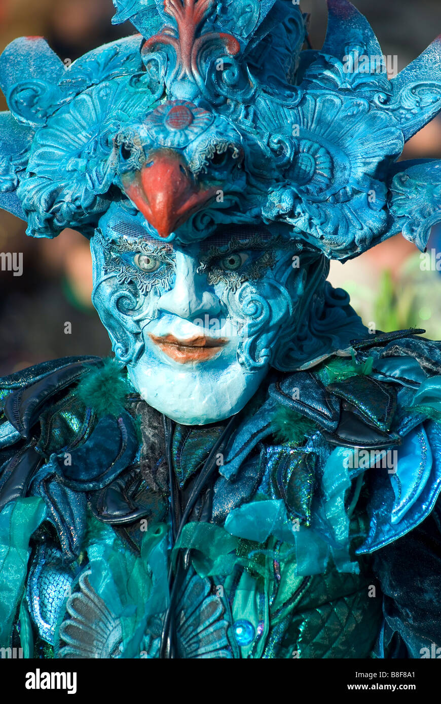Scary carnival costume at fasnacht in lucerne hi-res stock photography and  images - Alamy