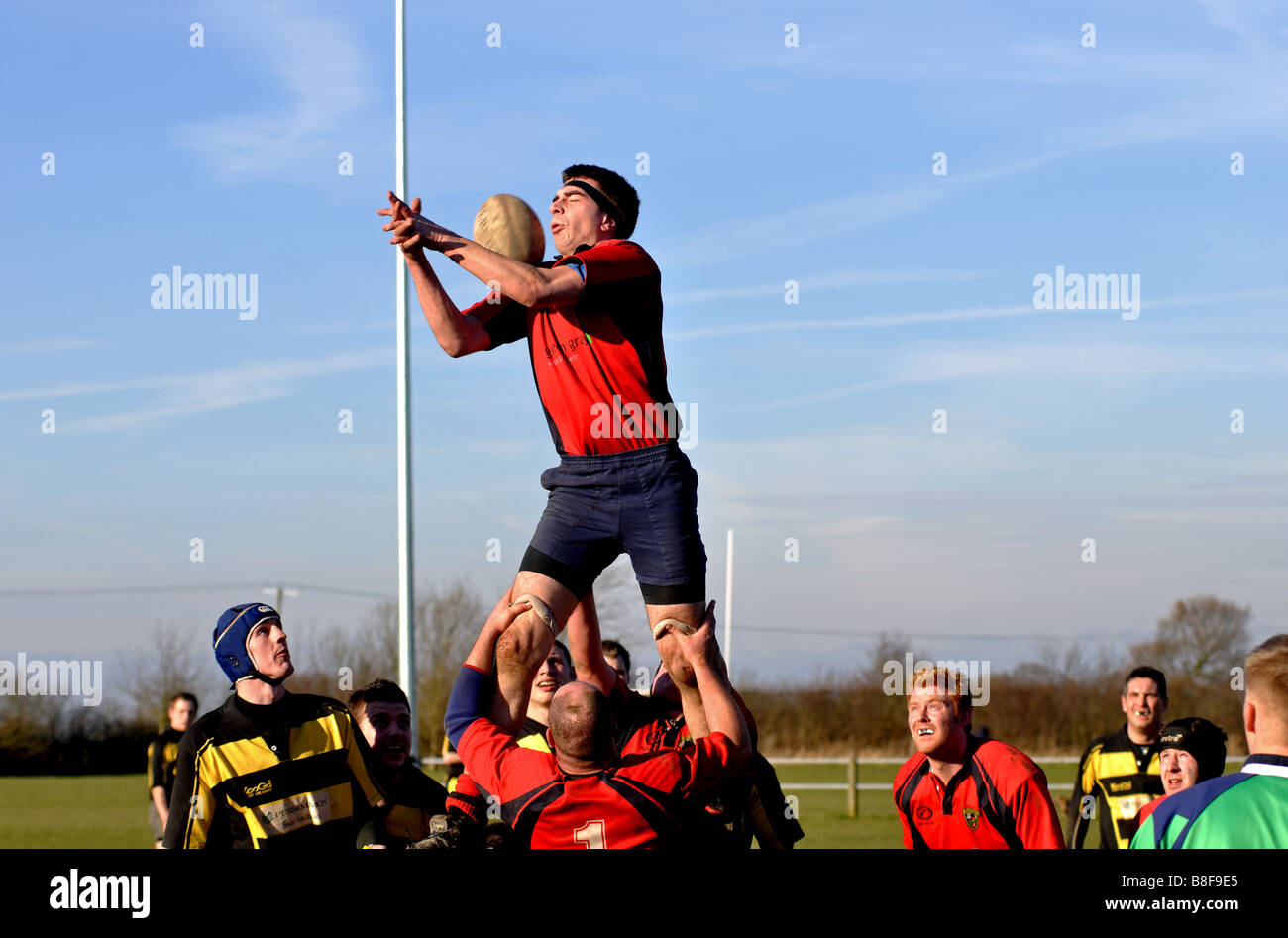England Line Out Rugby High Resolution Stock Photography and Images Alamy