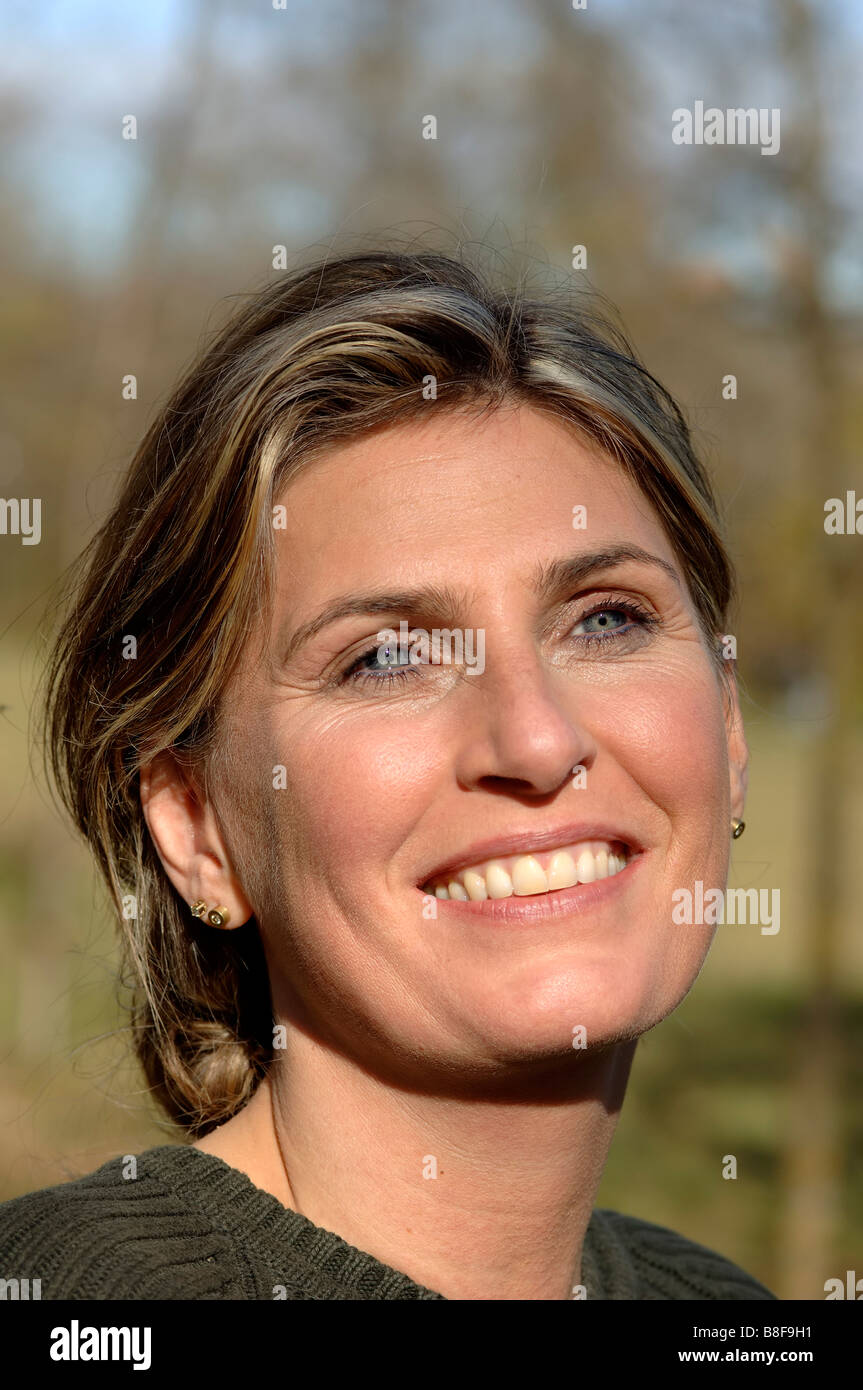 Portrait of a woman Stock Photo - Alamy