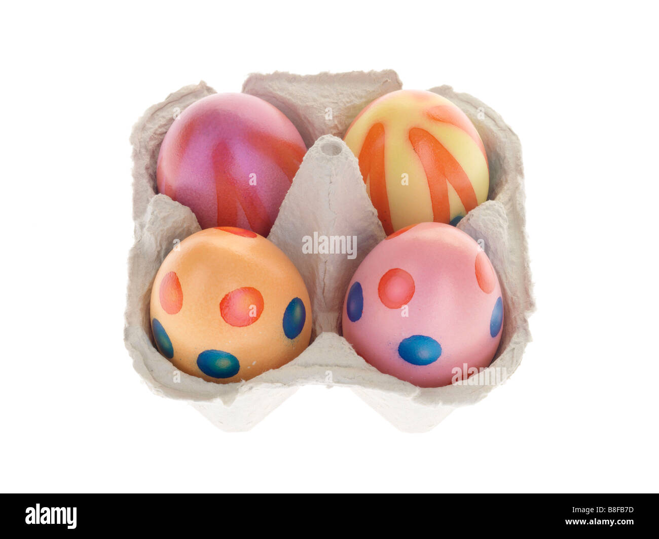 Real Eggshell Chocolate Eggs Stock Photo Alamy