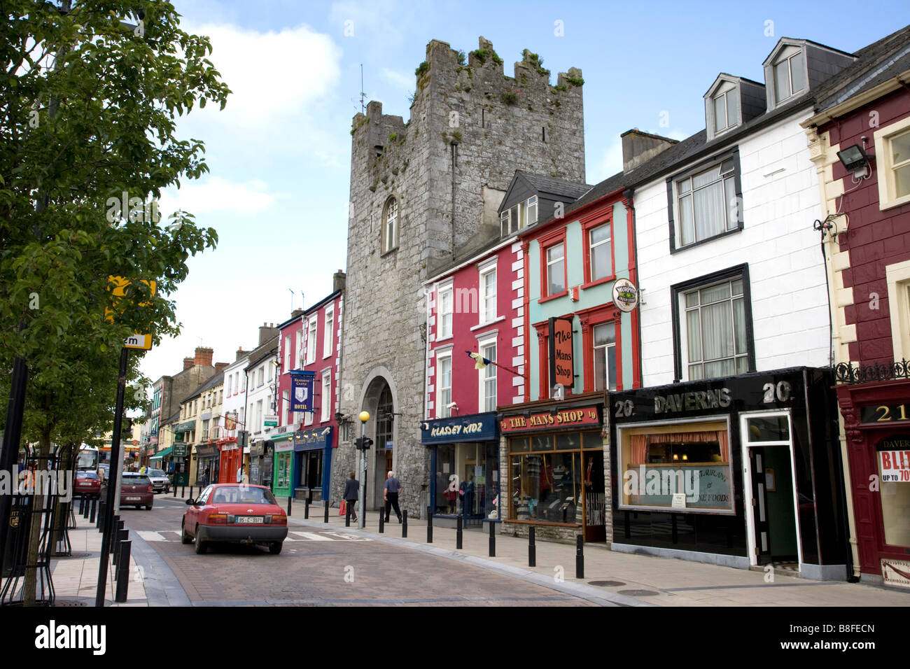 Main Street Cashel County Tipperary Stock Photo Alamy