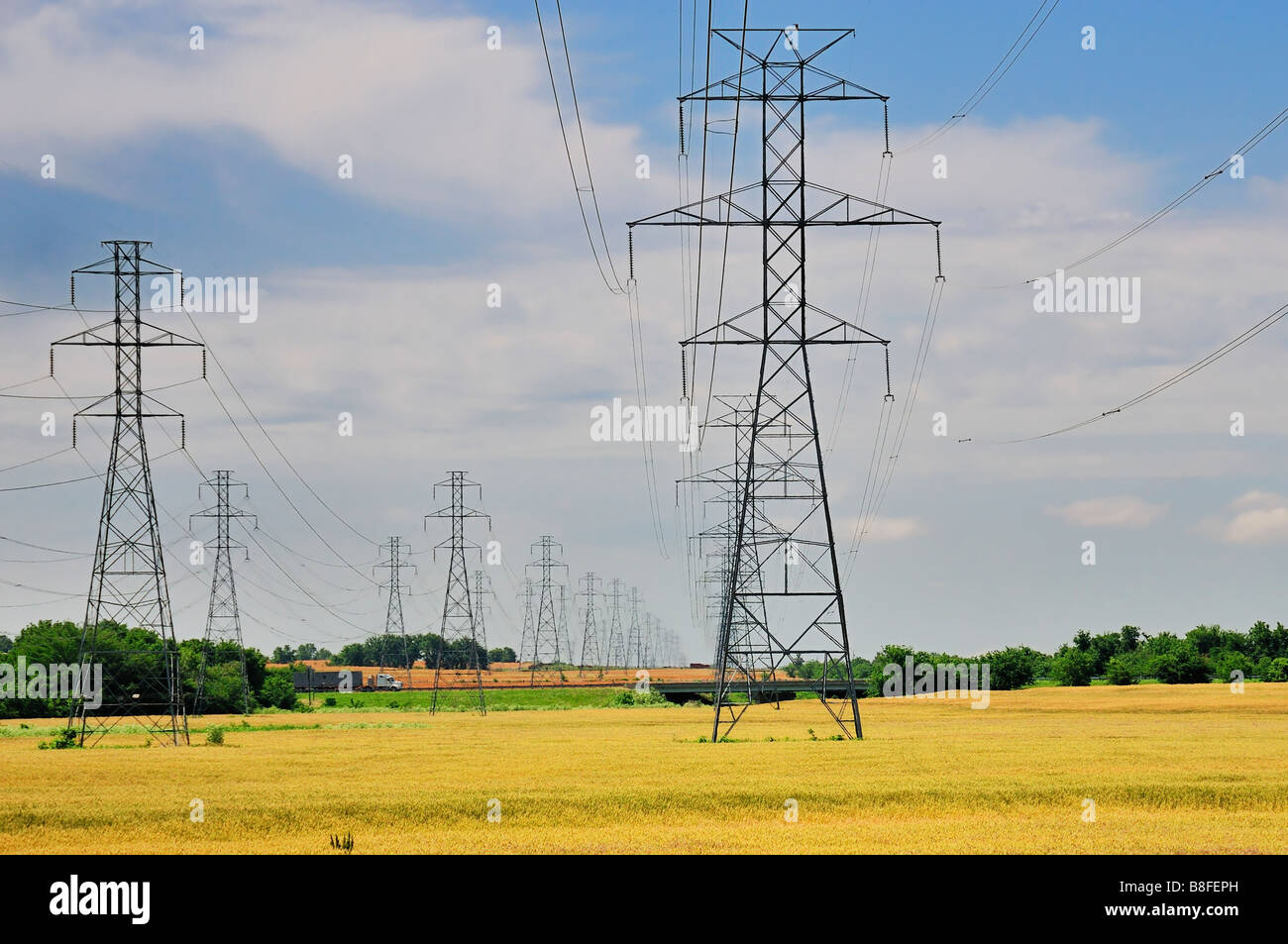 Electricity Pylon Usa High Resolution Stock Photography and Images Alamy