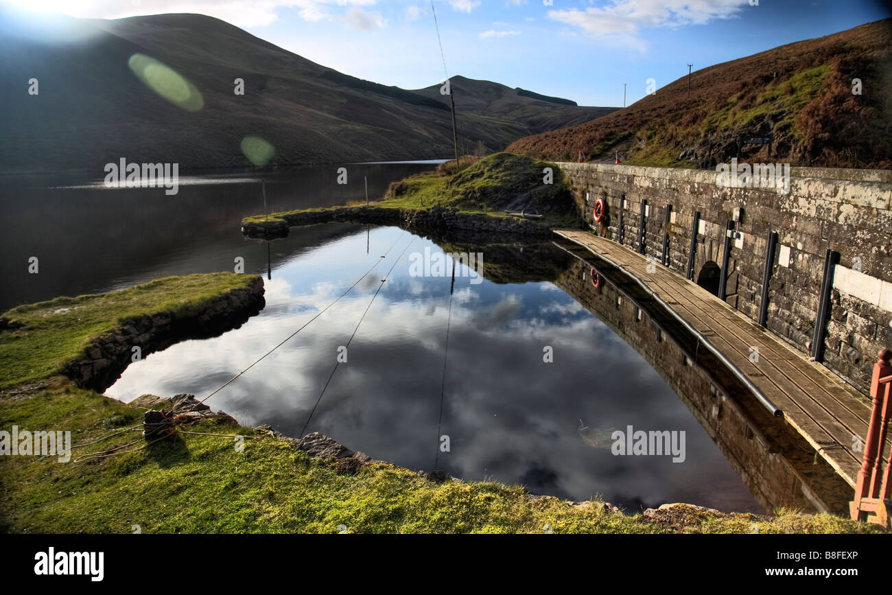 Scottish water reservoir for glasgow hires stock photography and