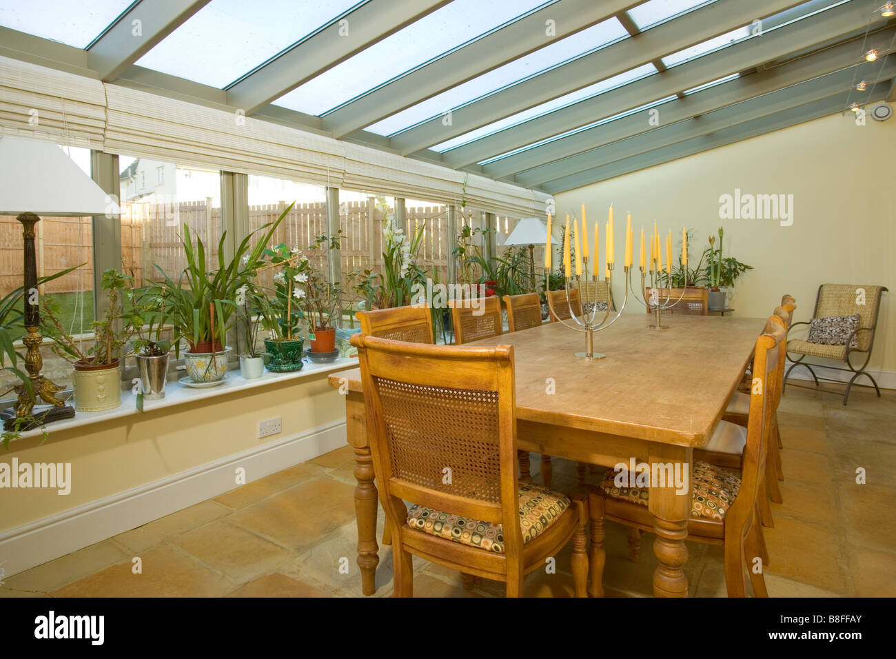 UK. A conservatory garden room Stock Photo: 22468963 - Alamy