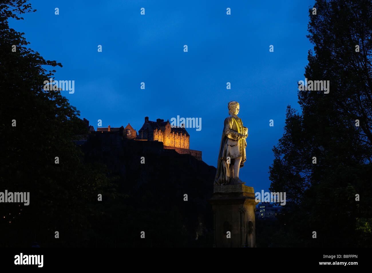 Allan ramsay statue hi-res stock photography and images - Alamy