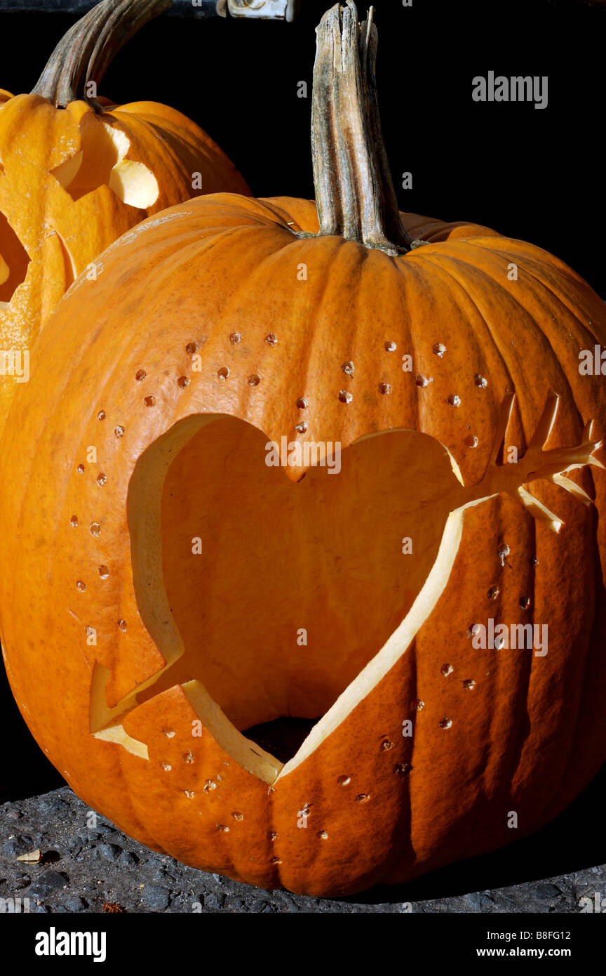 Romantic Pumpkin Carving Ideas