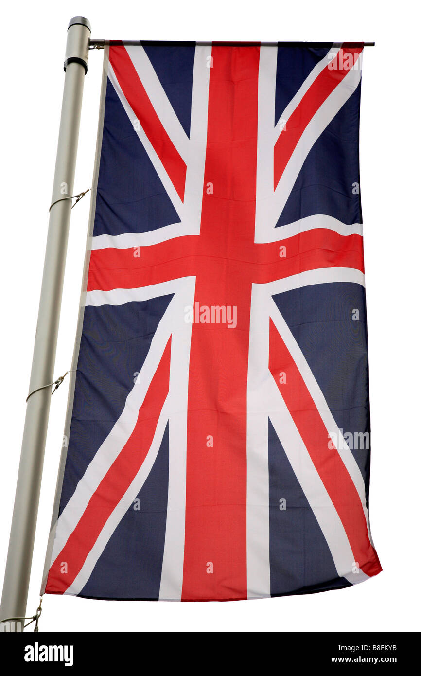 British national flag Stock Photo