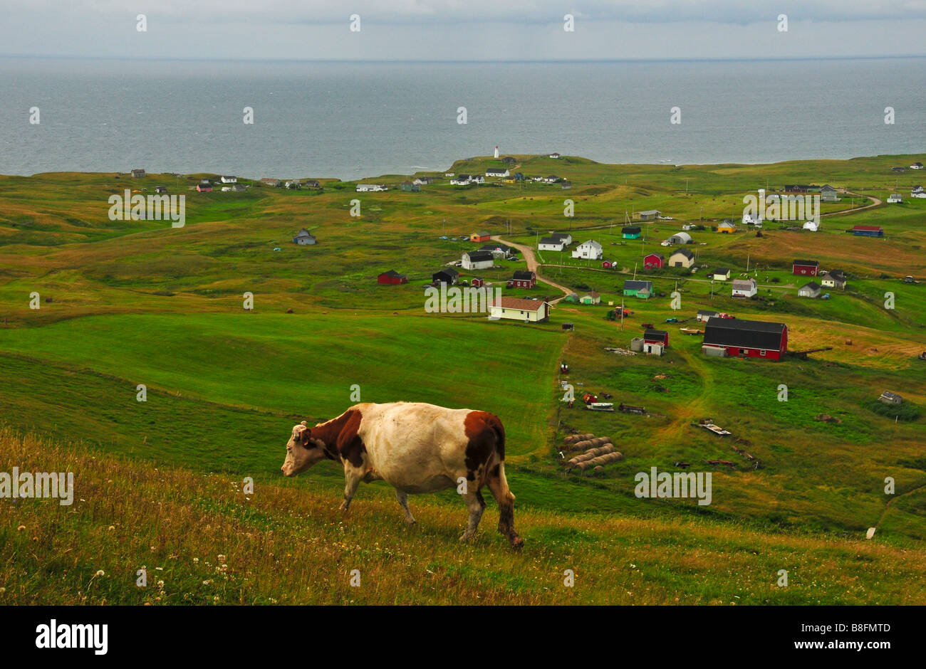 Ile d'entree, Iles de la Madeleine Quebec Stock Photo Alamy