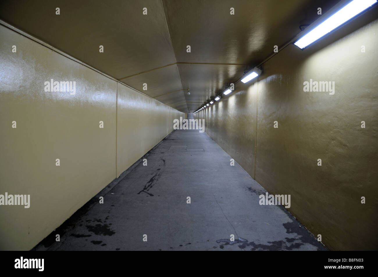 Pedestrian Tunnel under Dubai Creek between Bur Dubai and Deira Stock