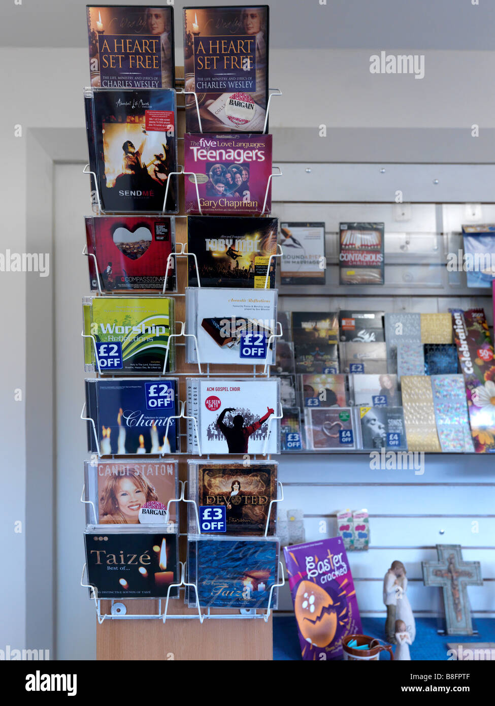 Methodist Bookshop Christian Music Epsom Surrey Stock Photo