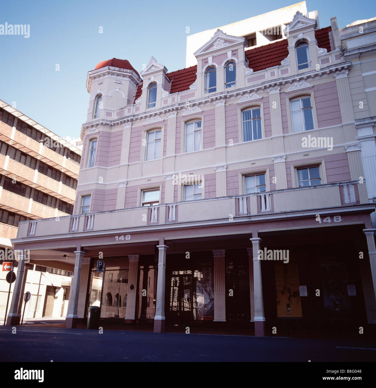 Long Street in Cape Town in South Africa in Sub Saharan Africa