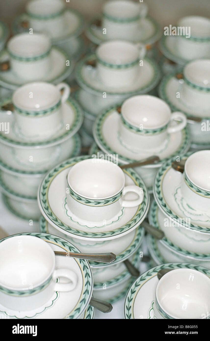 Bone spoon and plates hi-res stock photography and images - Alamy