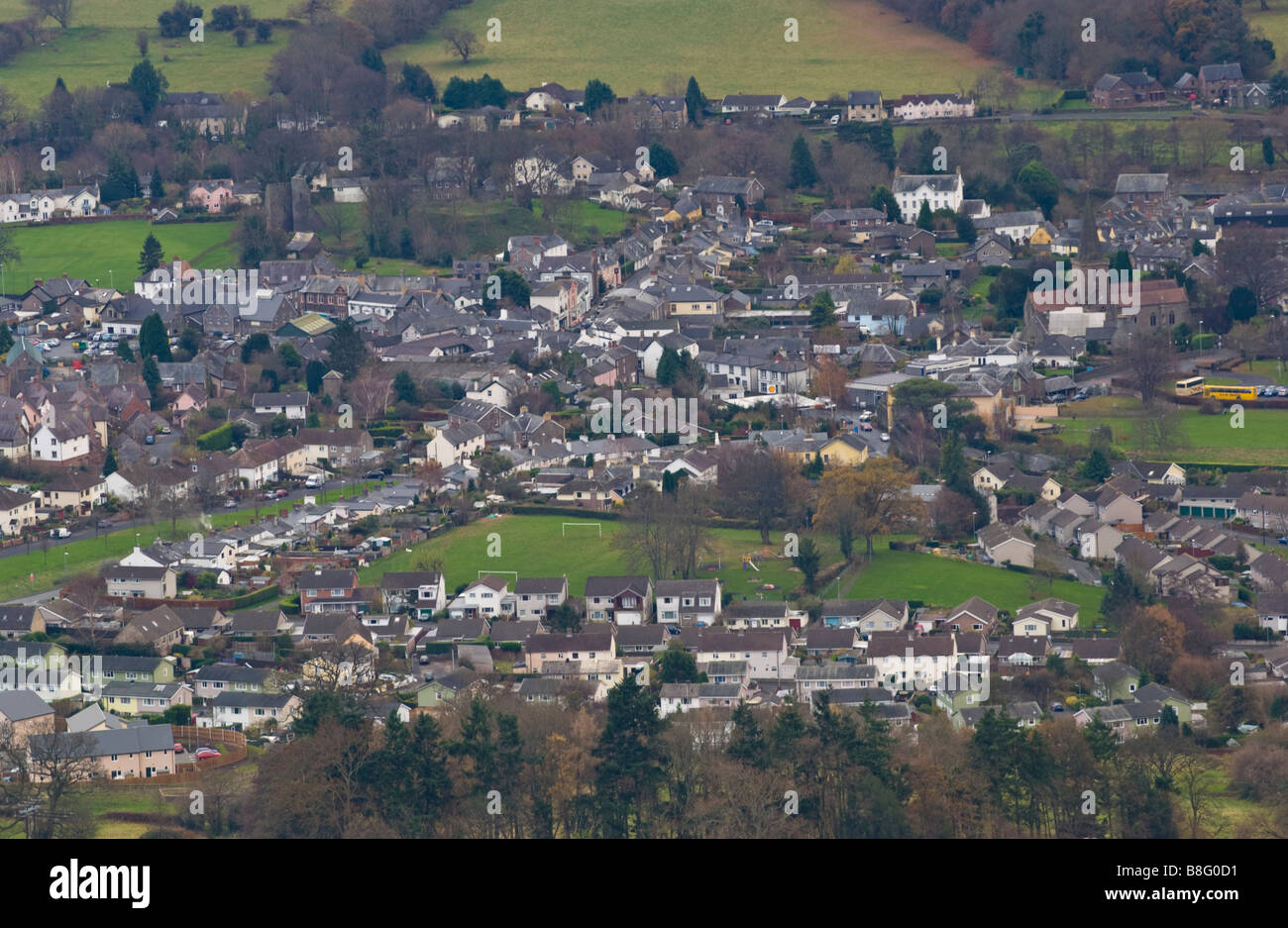 Crickhowell panorama hi-res stock photography and images - Alamy