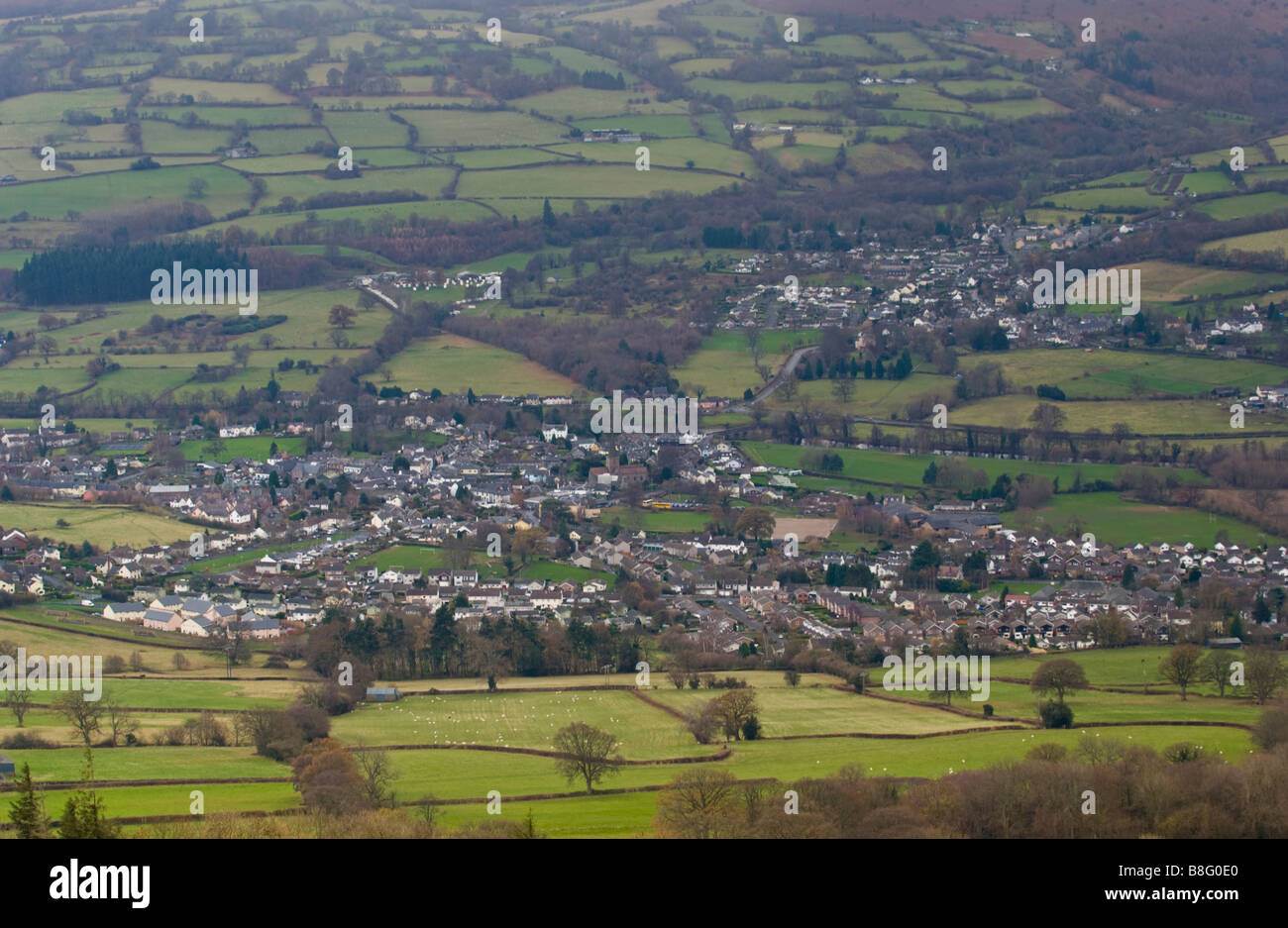 View of crickhowell wales uk hi-res stock photography and images - Alamy