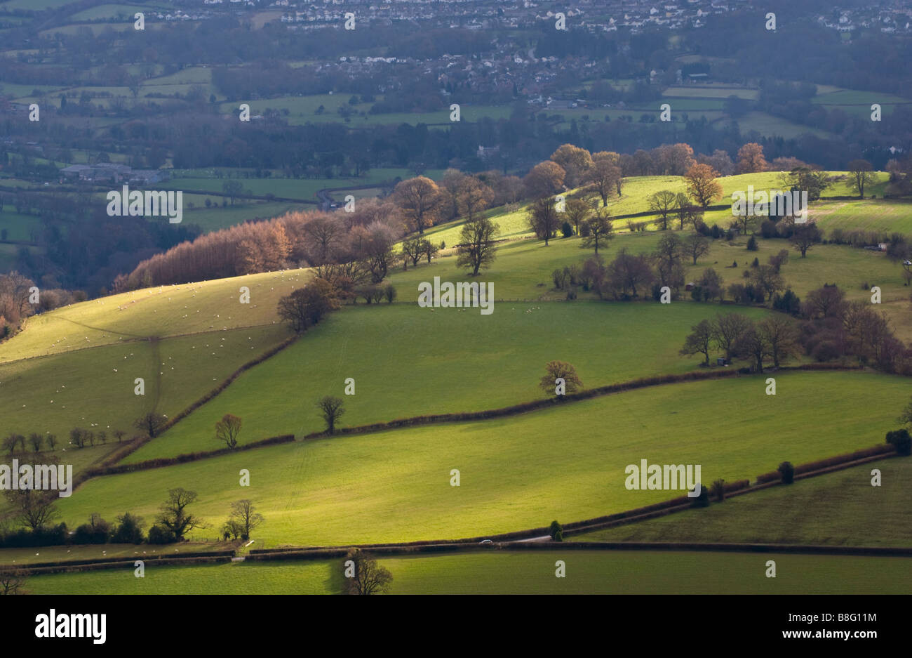 Crickhowell panorama hi-res stock photography and images - Alamy
