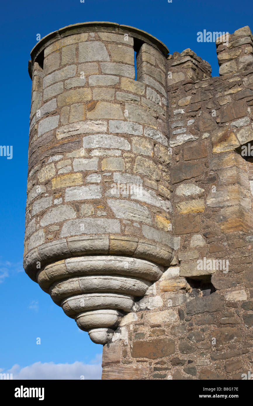 Castle turret Stock Photo