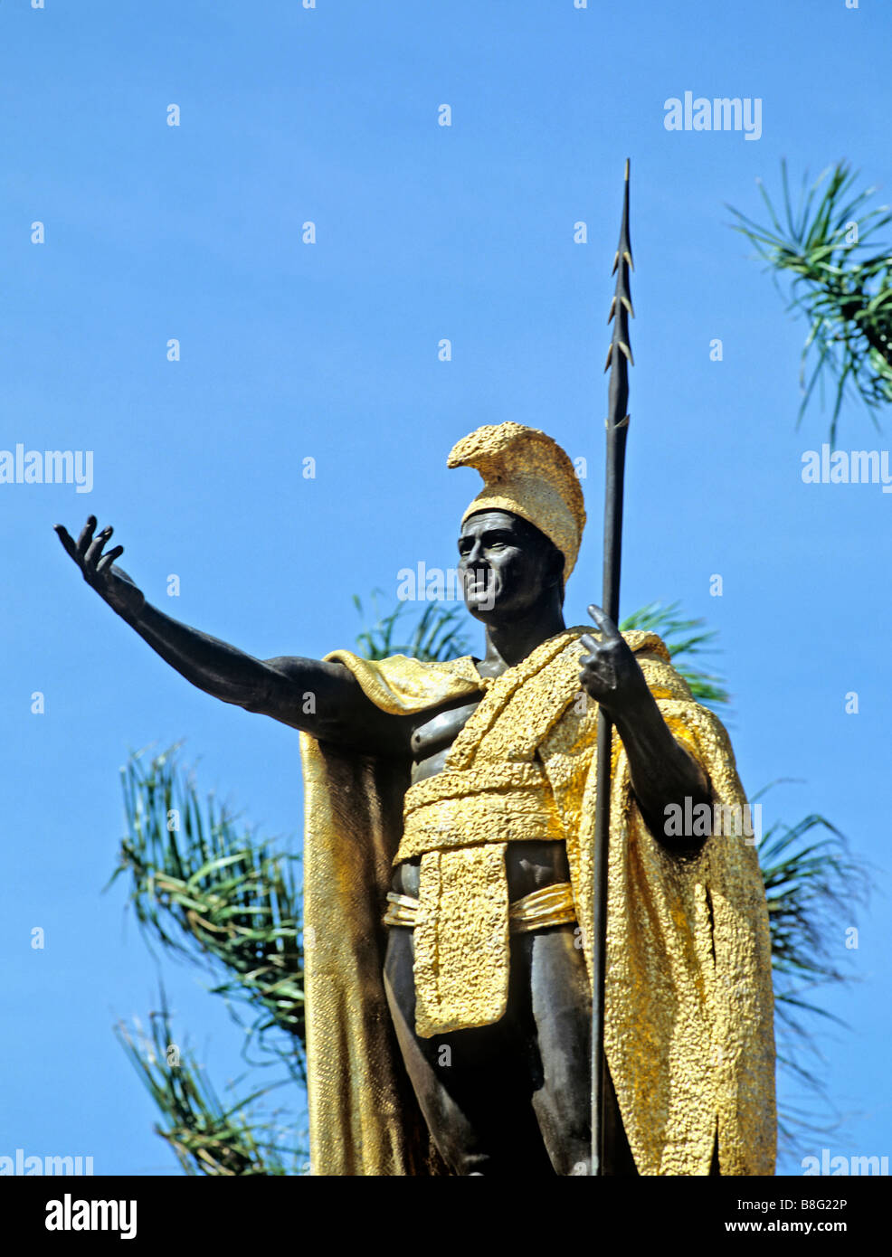 King kamehameha statue hawaii hi-res stock photography and images - Alamy