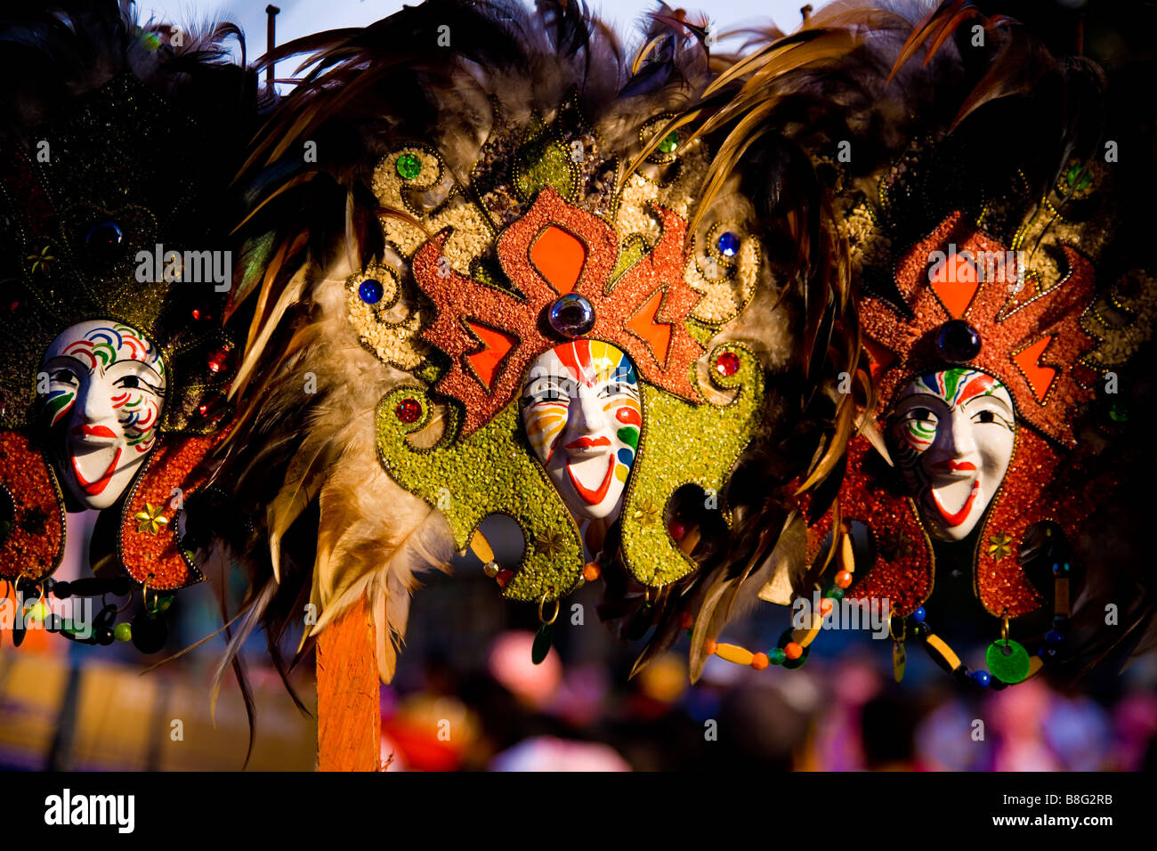 Dinagyang Festival, Iloilo City, Philippines, Asia Stock Photo