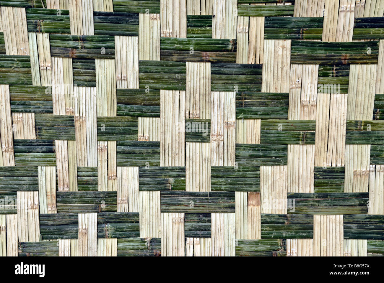 Close up of bamboo matting Stock Photo Alamy
