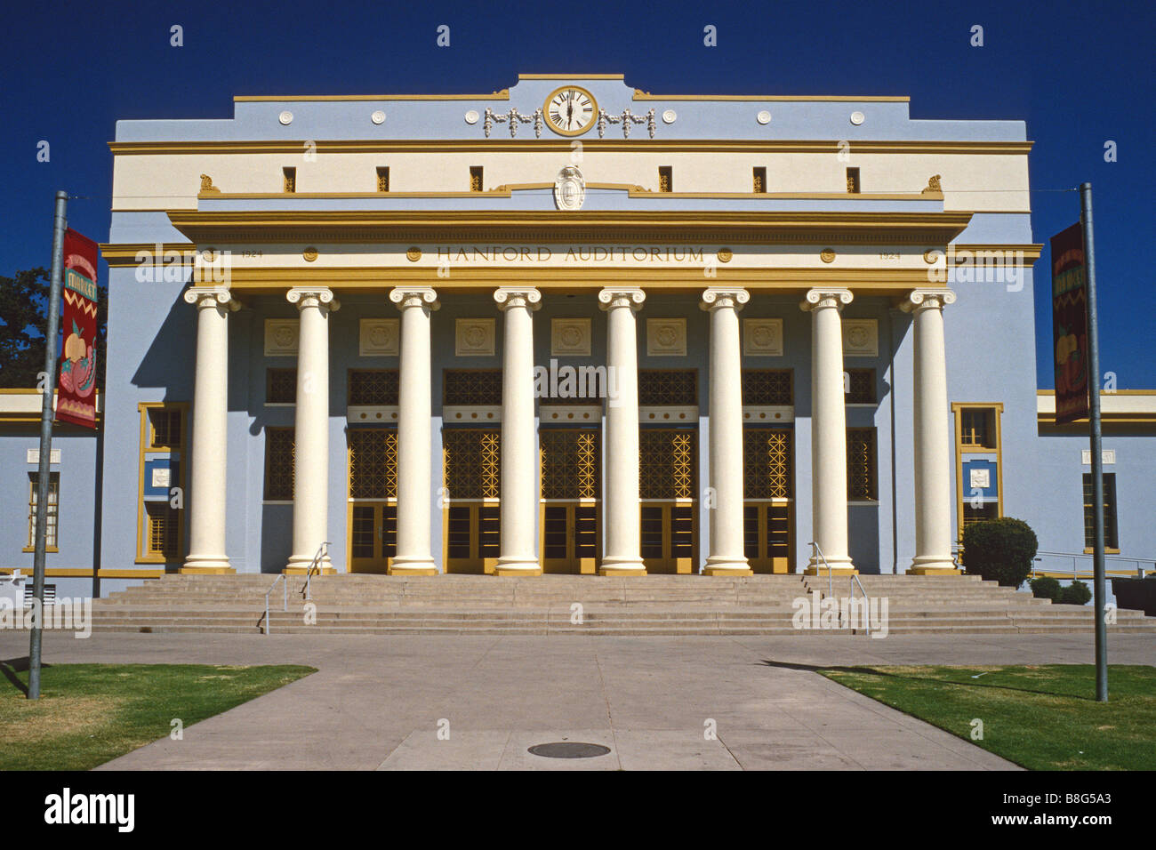 Hanford Auditorium, Hanford, California Stock Photo Alamy