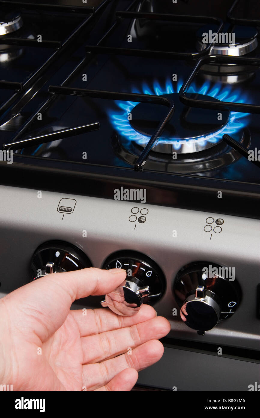 Gas hob knobs hi-res stock photography and images - Alamy