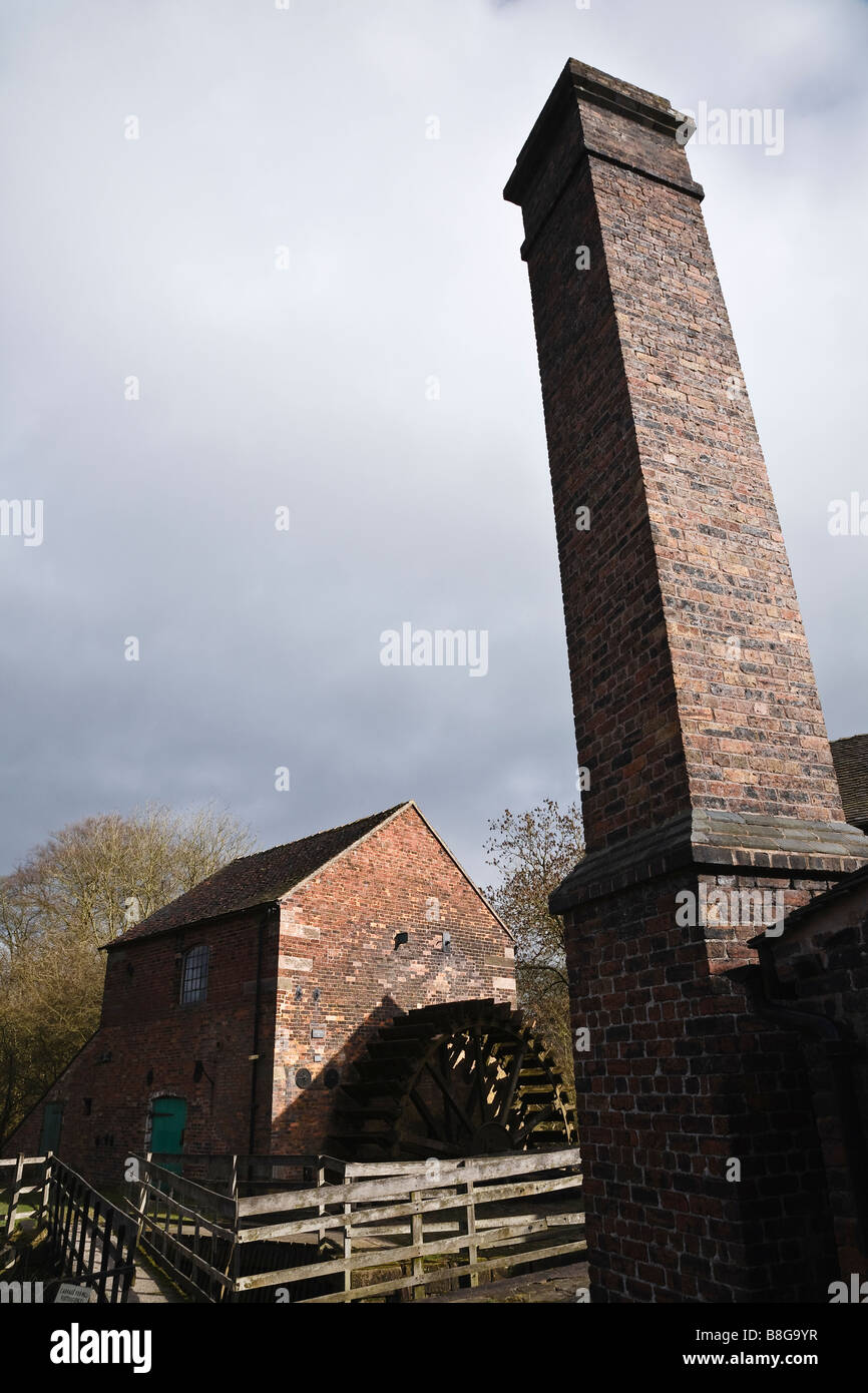 Cheddleton Flint Mill, near Leek, Staffordshire, England Stock Photo