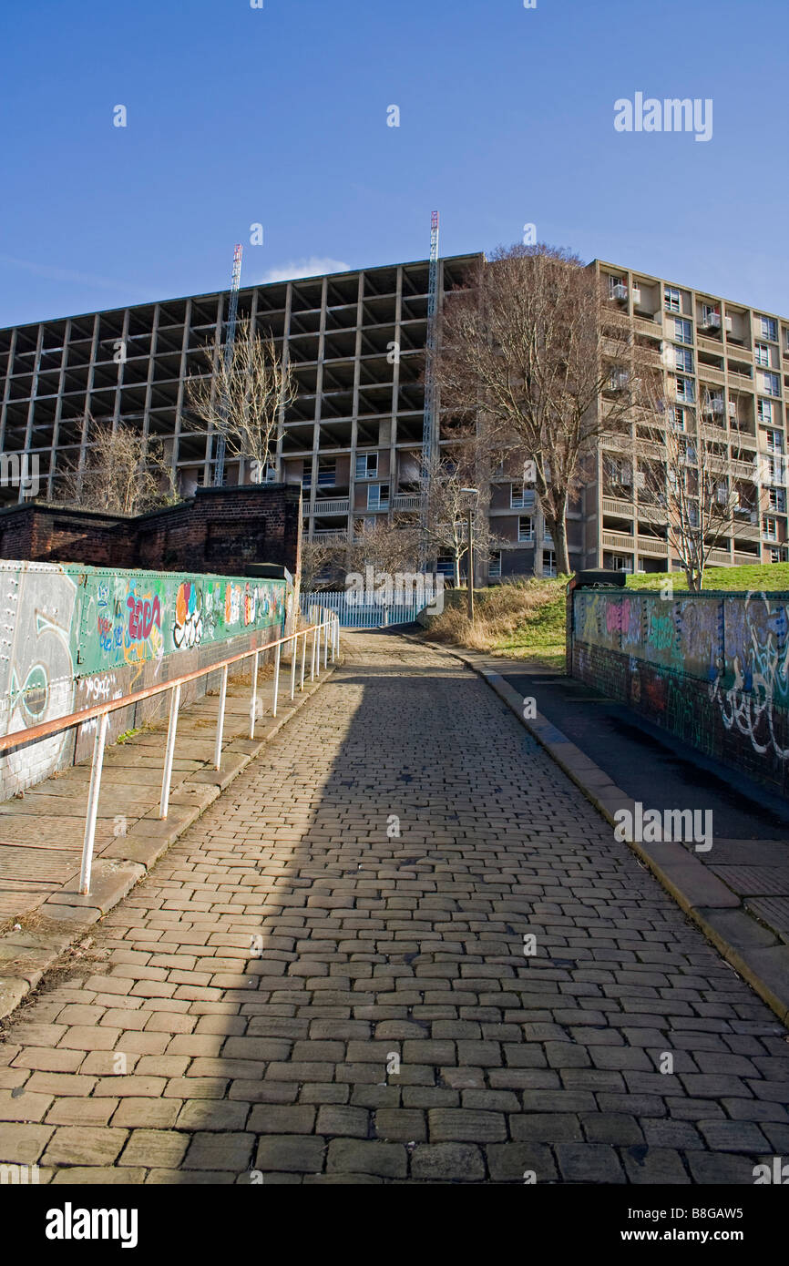 Park hill estate streets in the sky hires stock photography and images
