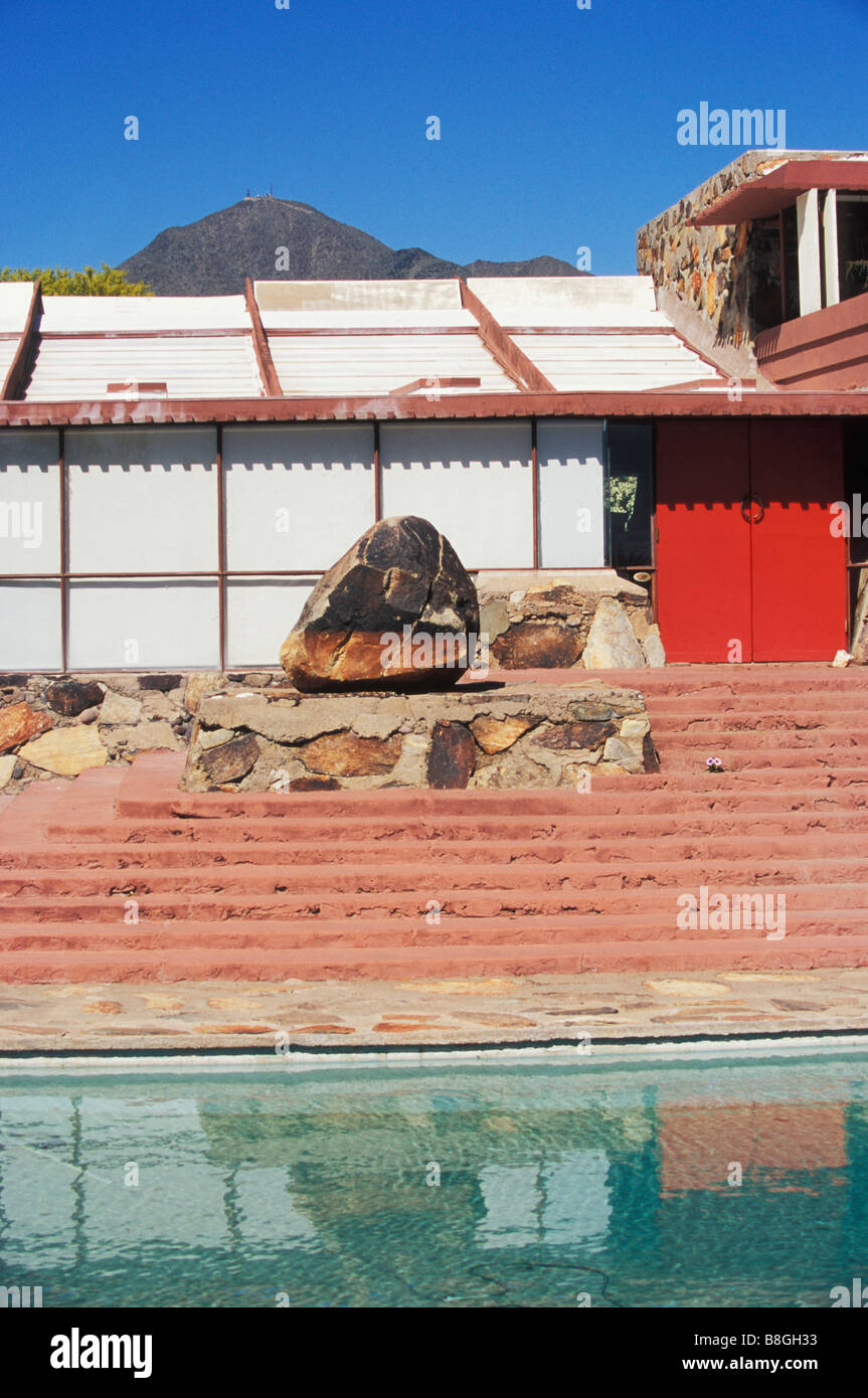 Frank Lloyd Wright's Taliesin West High Resolution Stock Photography ...