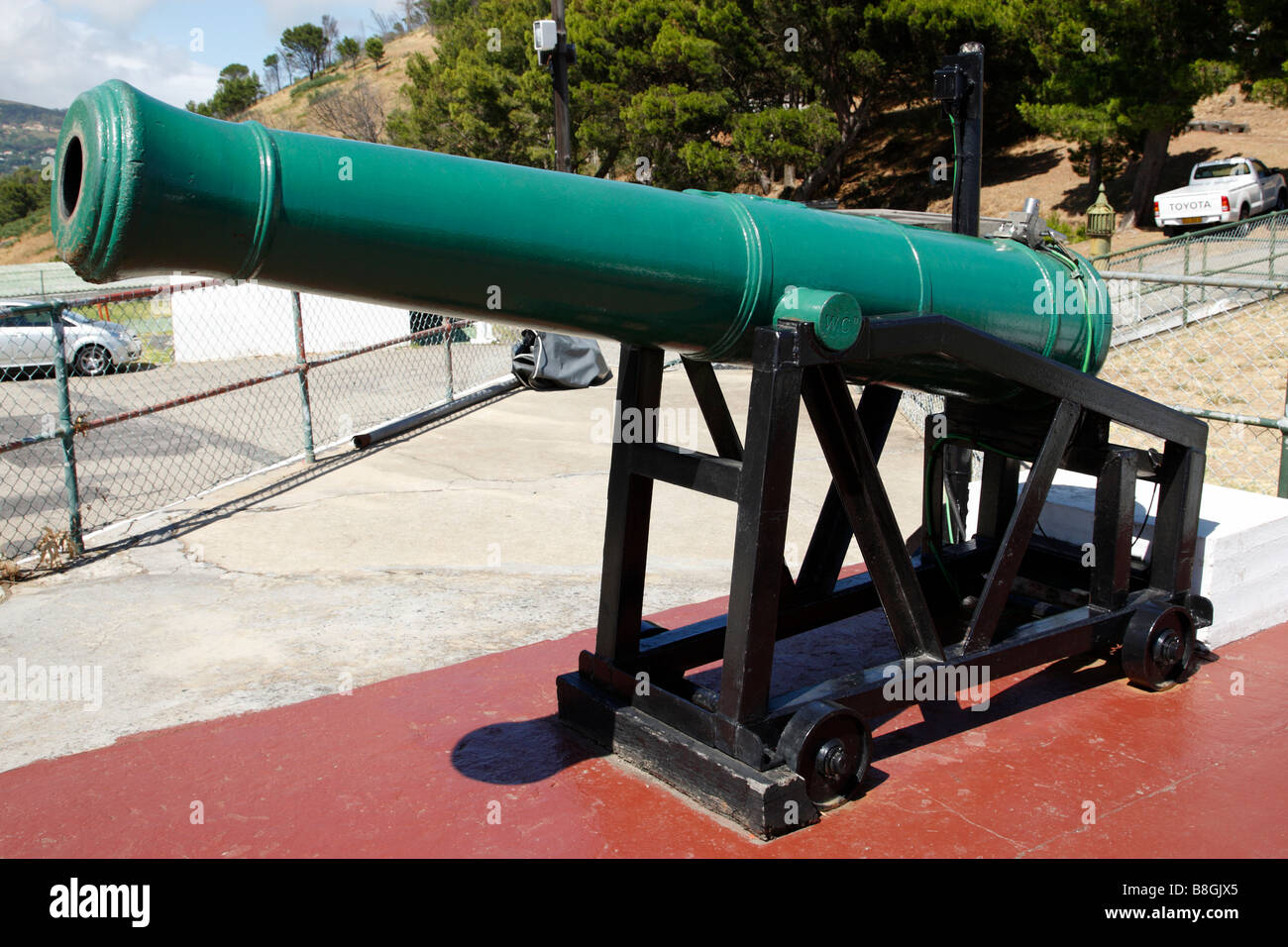 the noon gun the lion battery on signal hill cape town south africa