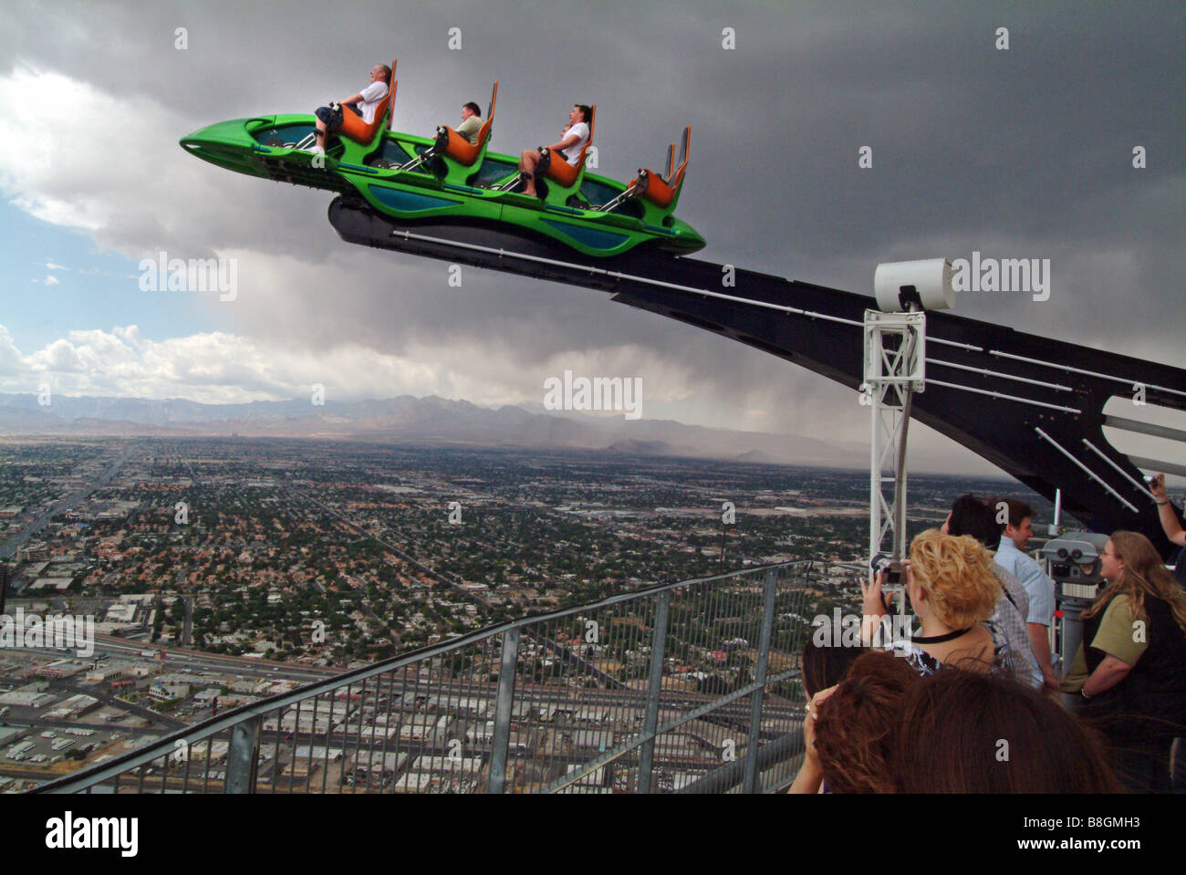 the x-scream at the stratosphere, las vegas Stock Photo - Alamy